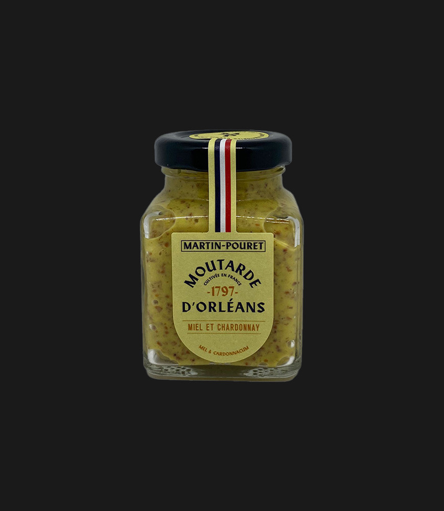 Moutarde d'Orléans Miel & Chardonnay